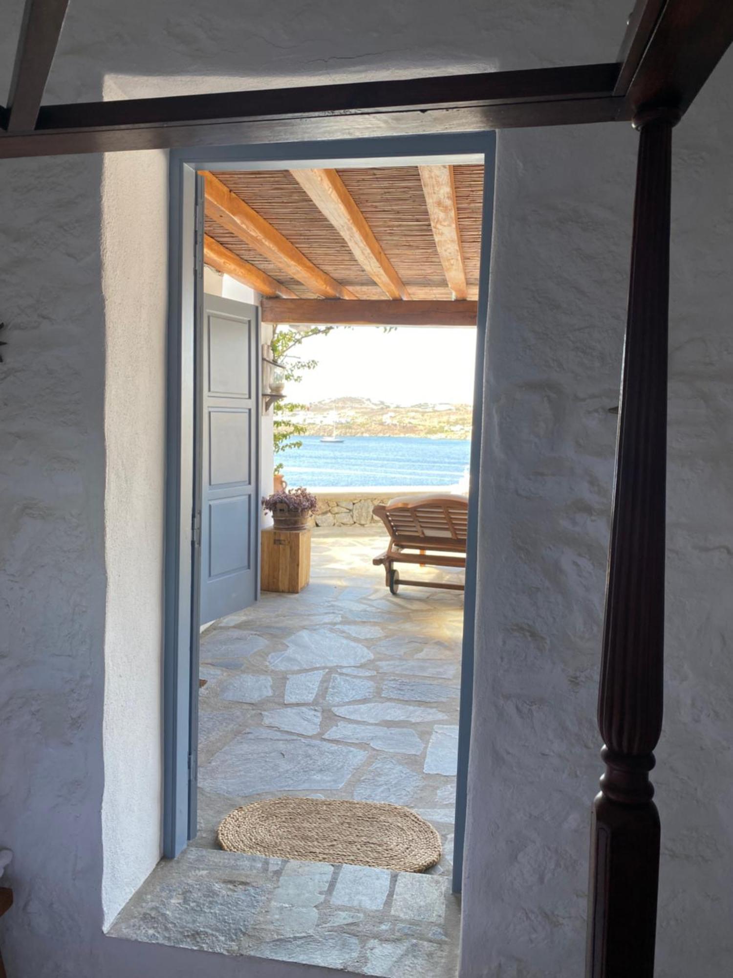 Beachfront Mykonos Guest House Ornós Rom bilde