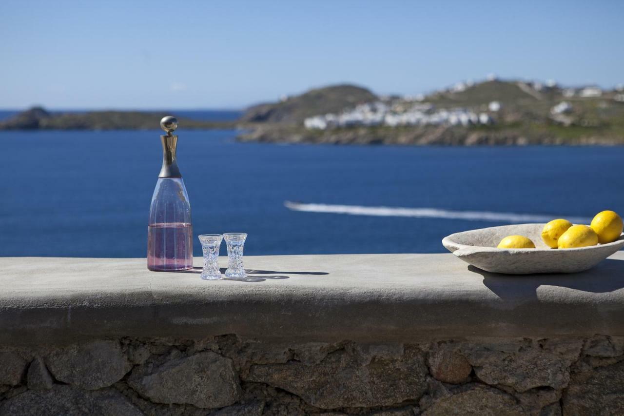 Beachfront Mykonos Guest House Ornós Eksteriør bilde