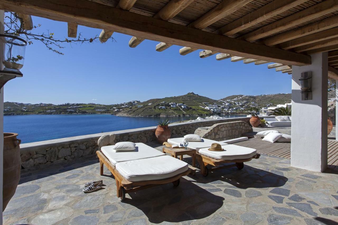 Beachfront Mykonos Guest House Ornós Eksteriør bilde