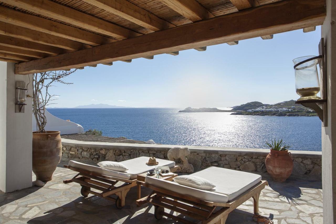 Beachfront Mykonos Guest House Ornós Eksteriør bilde