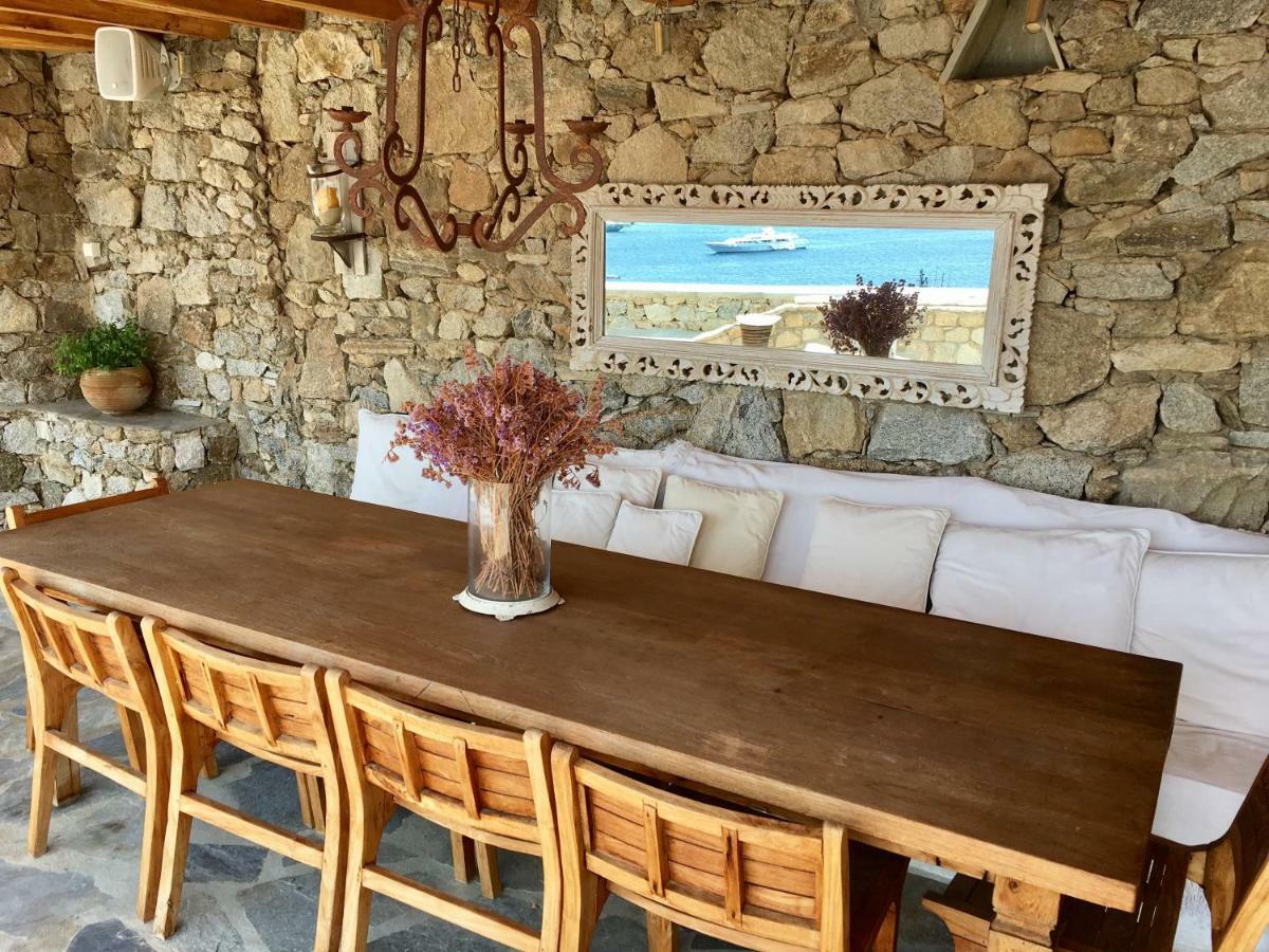 Beachfront Mykonos Guest House Ornós Eksteriør bilde