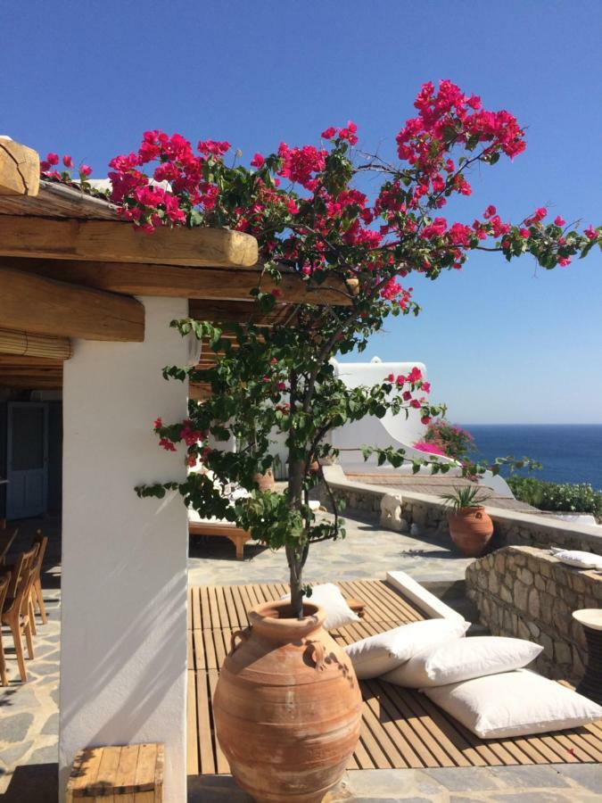 Beachfront Mykonos Guest House Ornós Eksteriør bilde